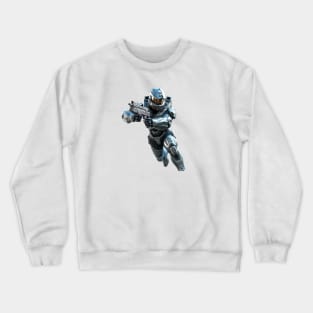 Halo Master Chief Design Crewneck Sweatshirt